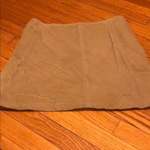 Corduroy Skirt